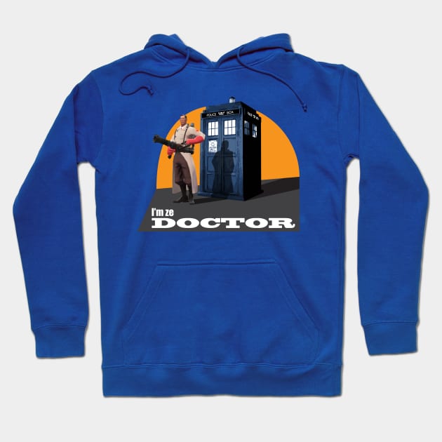 I'm ze Doctor! Hoodie by Randy Handsome